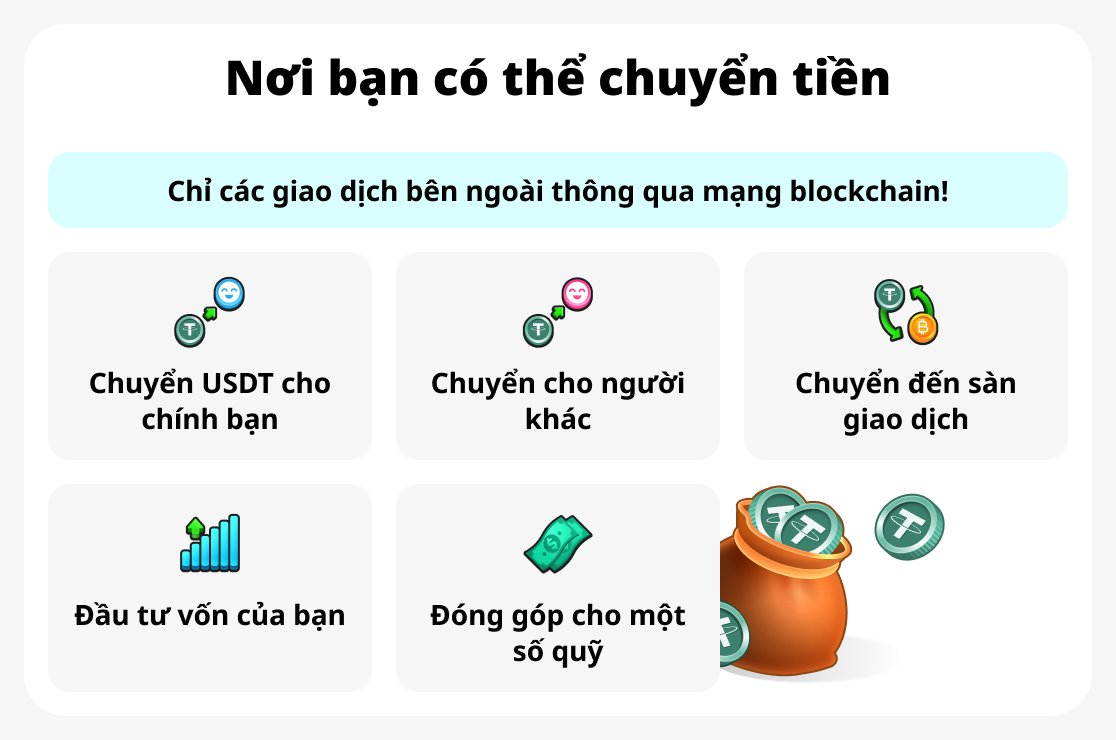 Với Cropty Wallet, bạn có thể