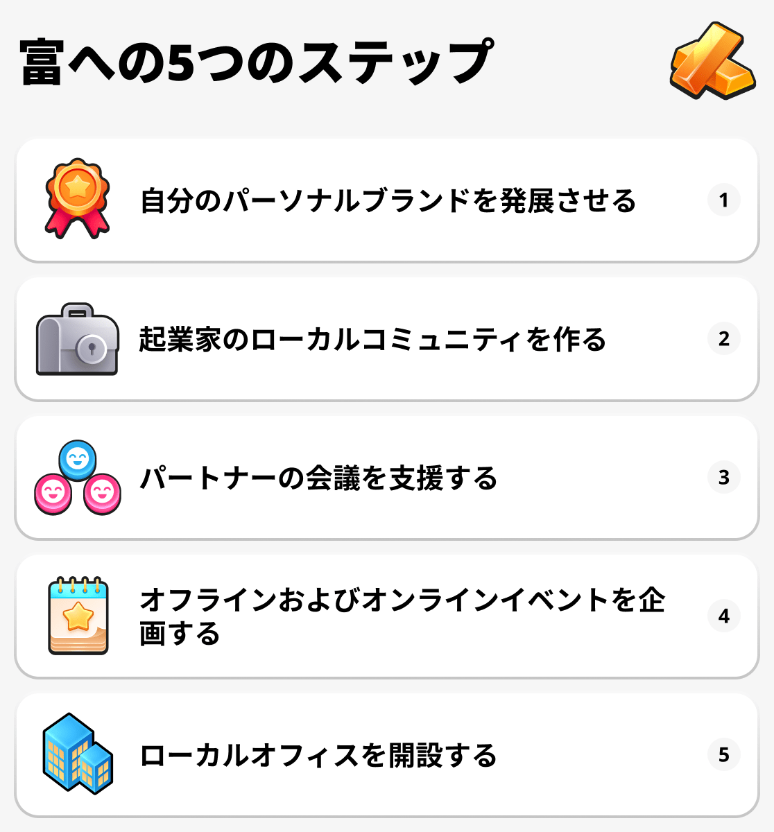 成長を続ける方法