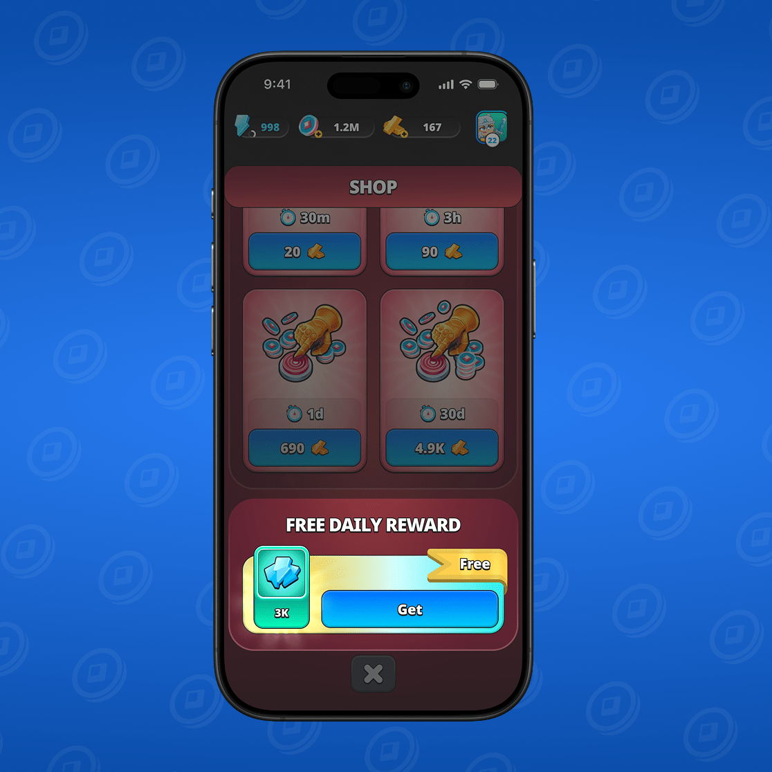 
Recompensă din magazin

