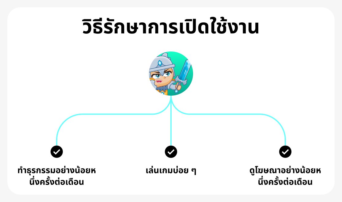 วิธีรักษาการเปิดใช้งาน