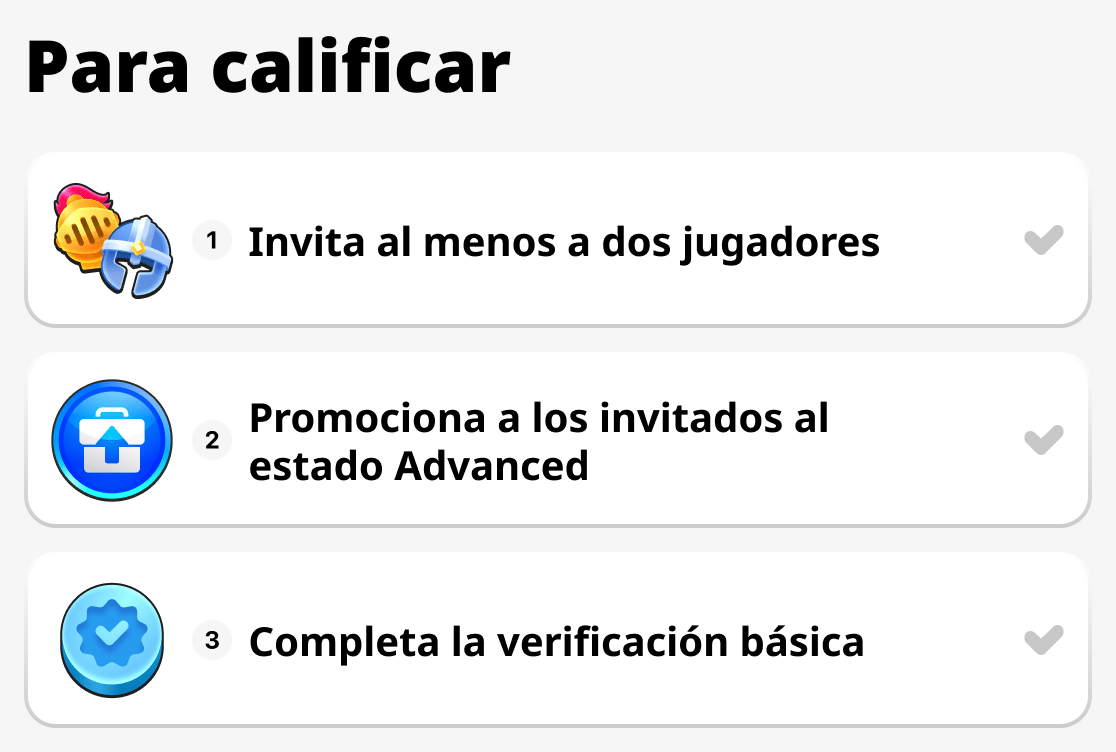 Qué hacer para calificar