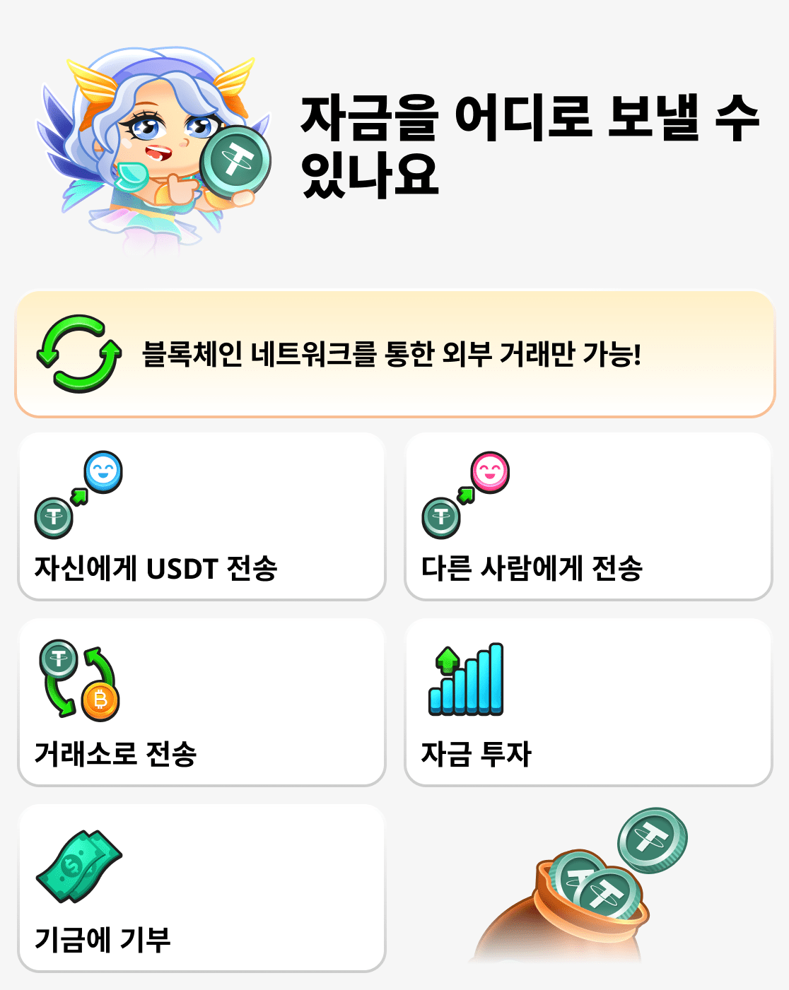 전송할 곳