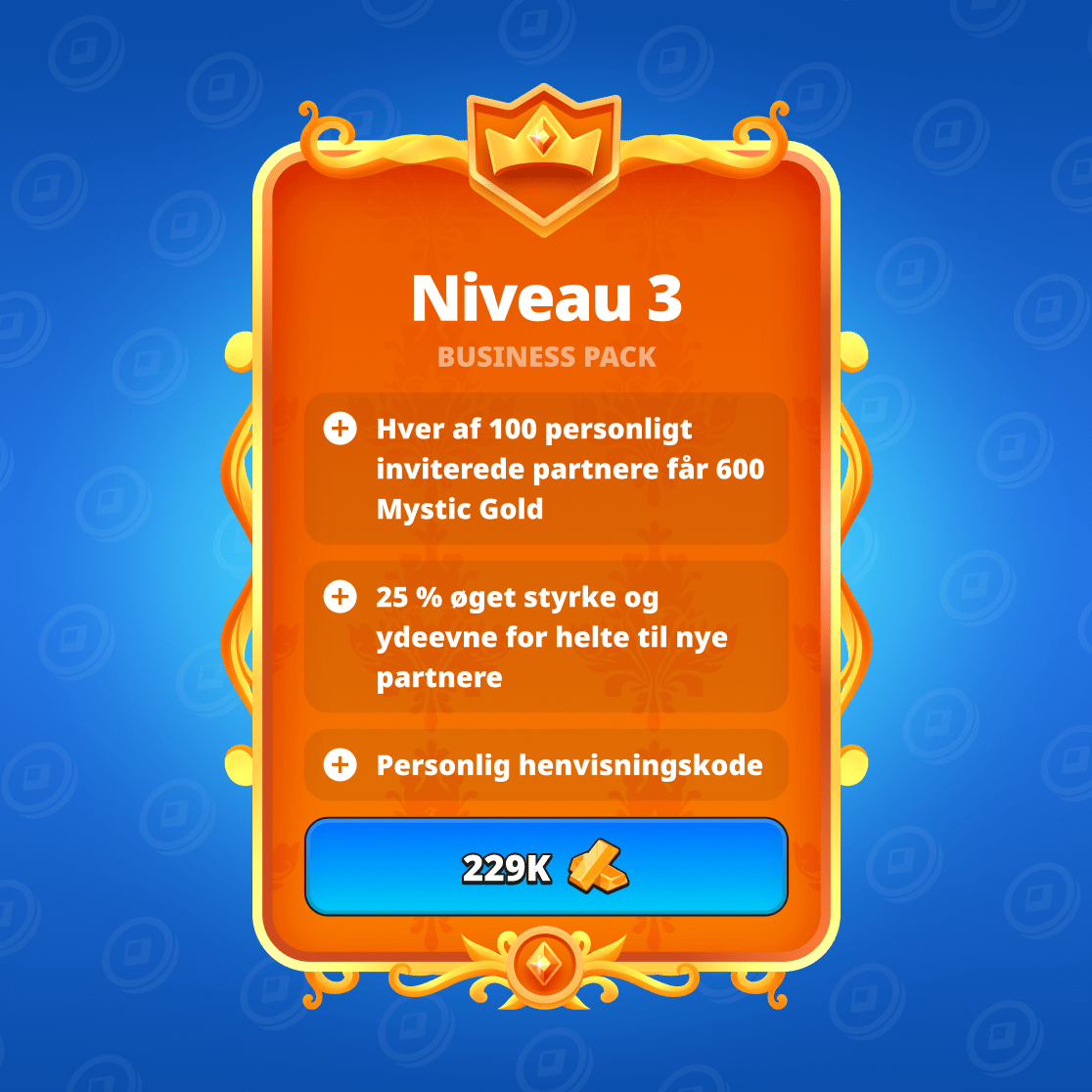 Forretningspakke LVL3