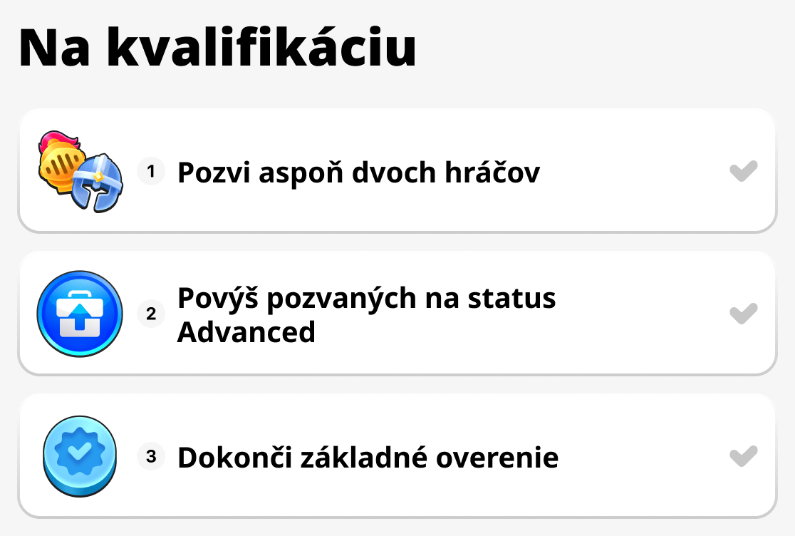 Čo treba urobiť pre kvalifikáciu