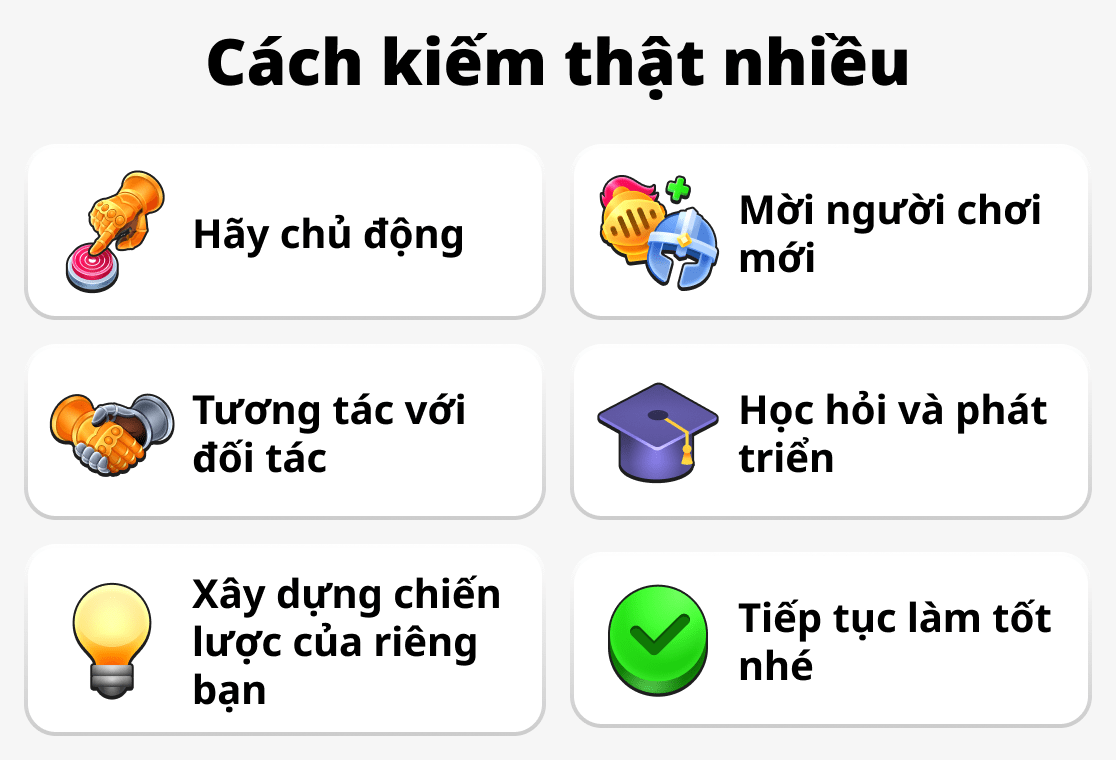 Cách kiếm nhiều tiền