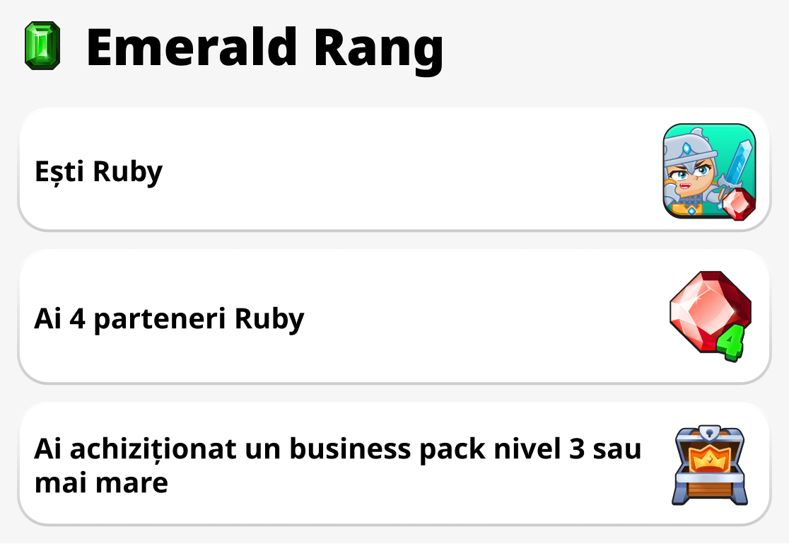 Cum să obții rangul emerald