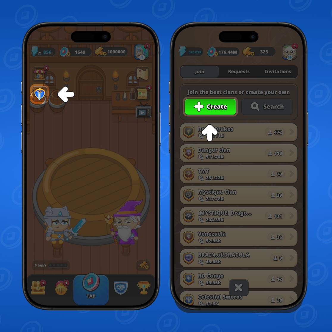 Sådan opretter du en klan

