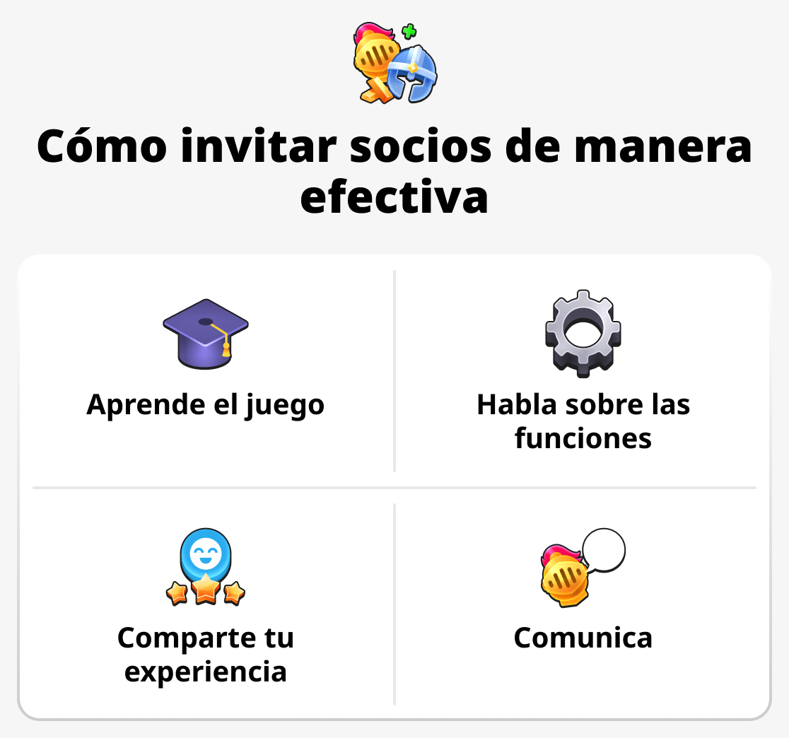 Cómo invitar de forma efectiva a socios