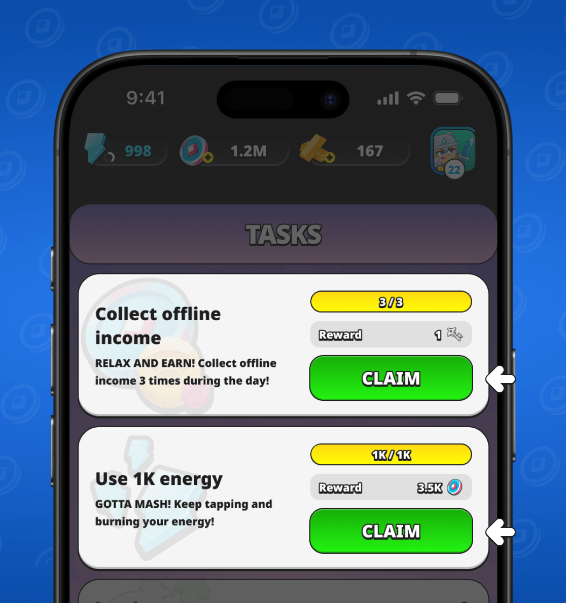 Claim your reward and unlock new opportunities.

