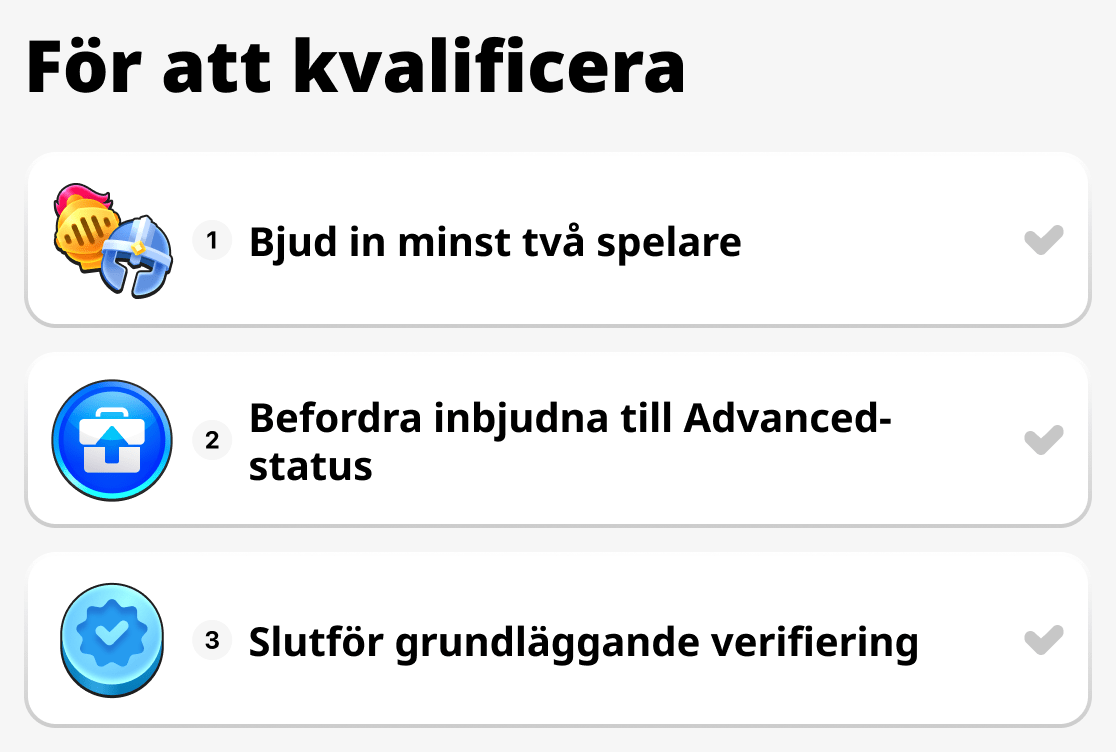 Vad du behöver göra för att kvalificera dig