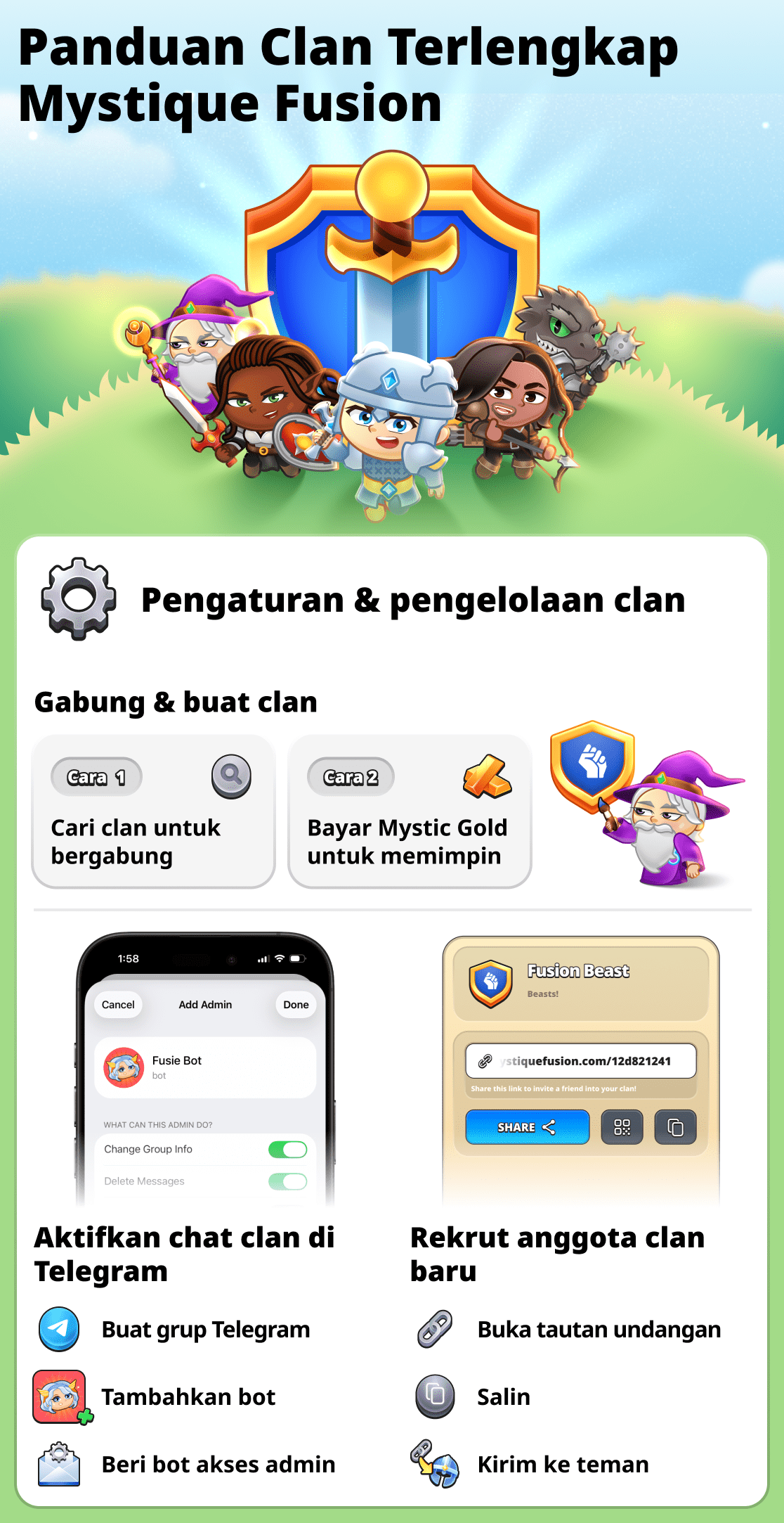 Semua tentang klan dalam permainan