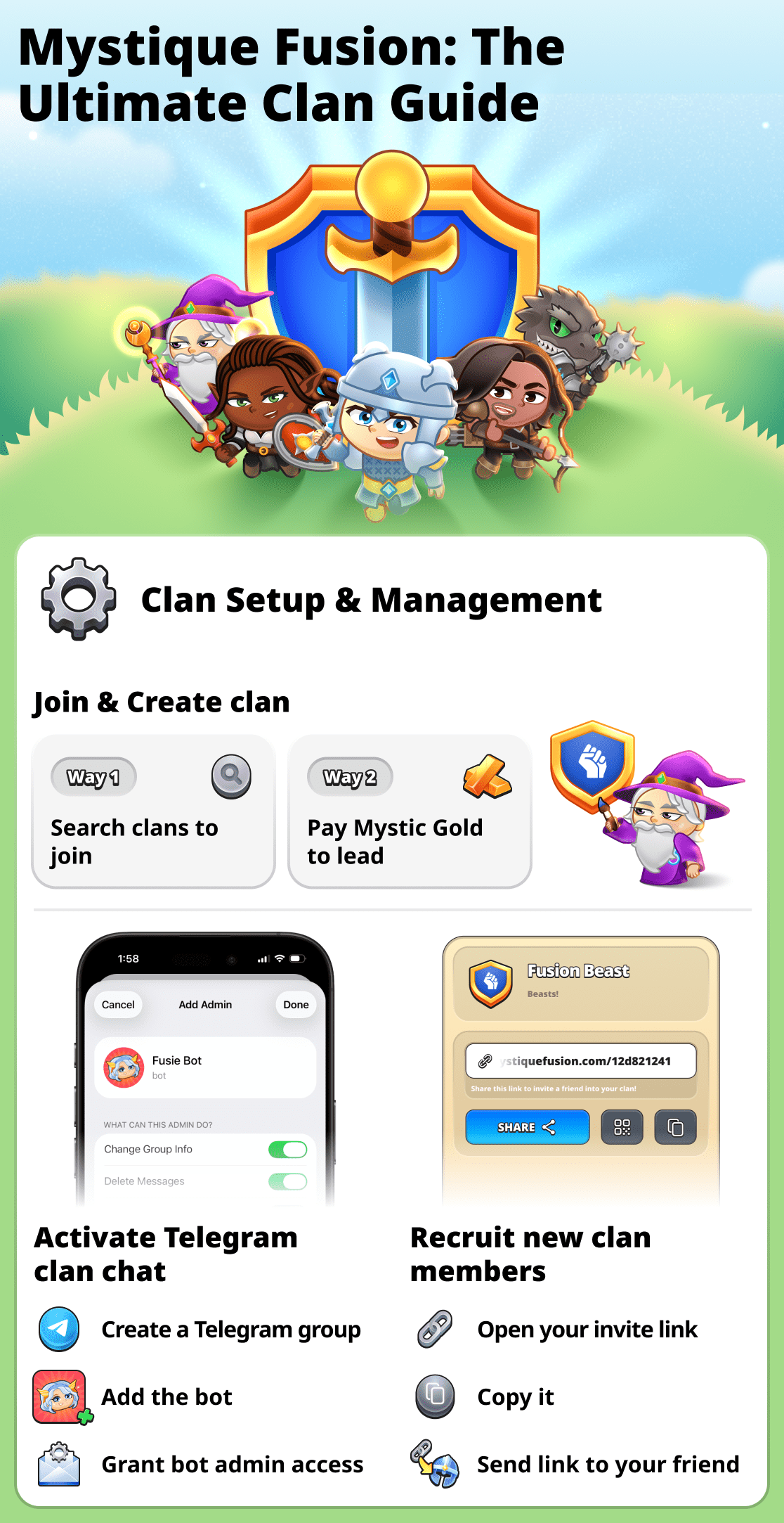 
ゲーム内のクランに関するすべて

