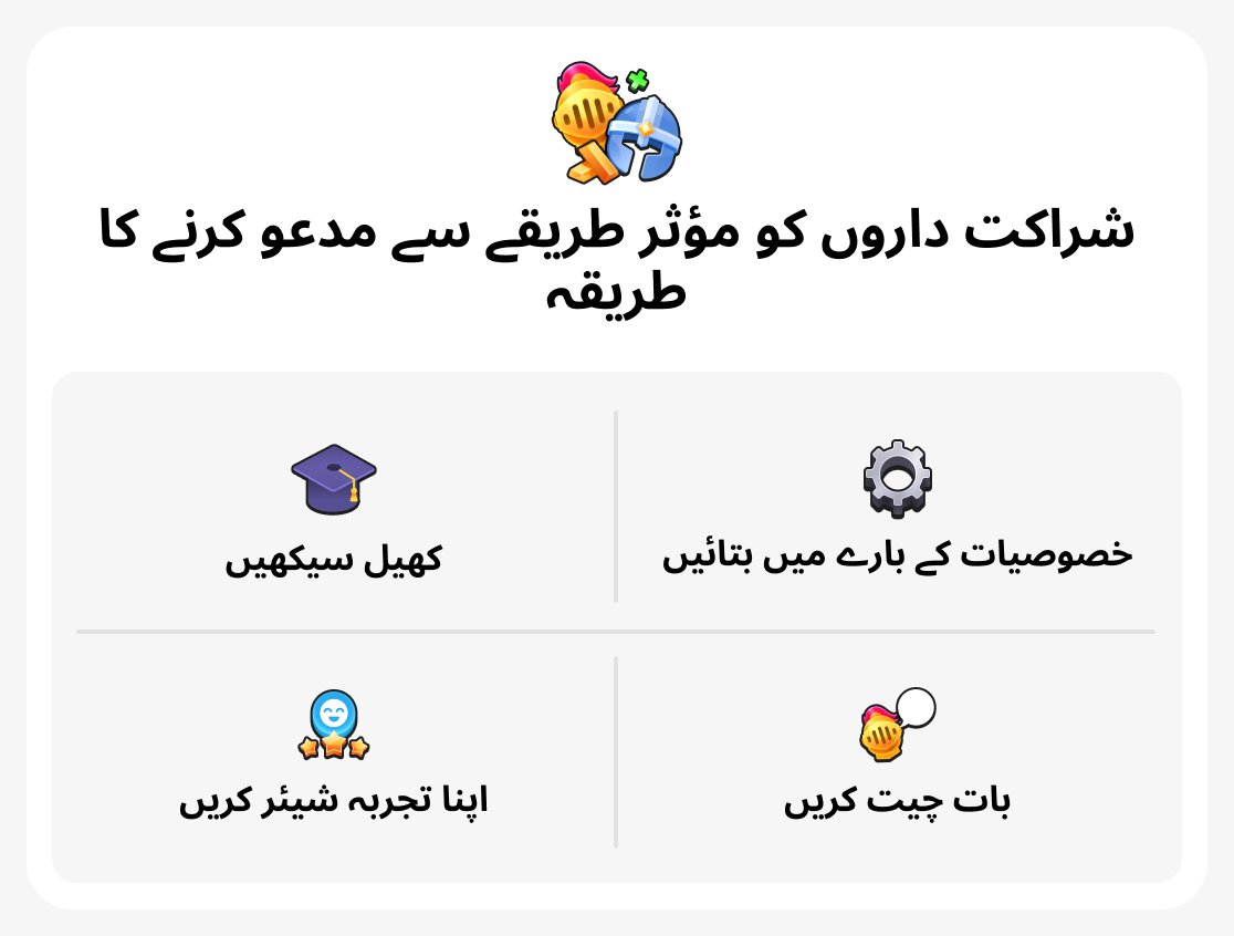 شراکت داروں کو مؤثر طریقے سے مدعو کرنے کا طریقہ