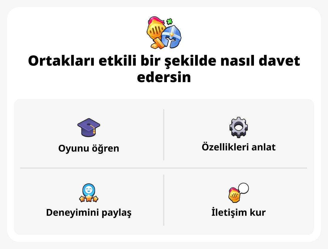 Ortakları etkili bir şekilde nasıl davet edersiniz?