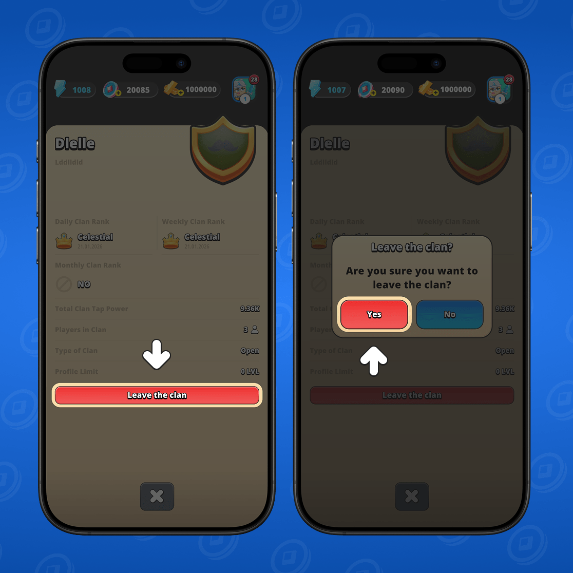 Sådan forlader du klanen

