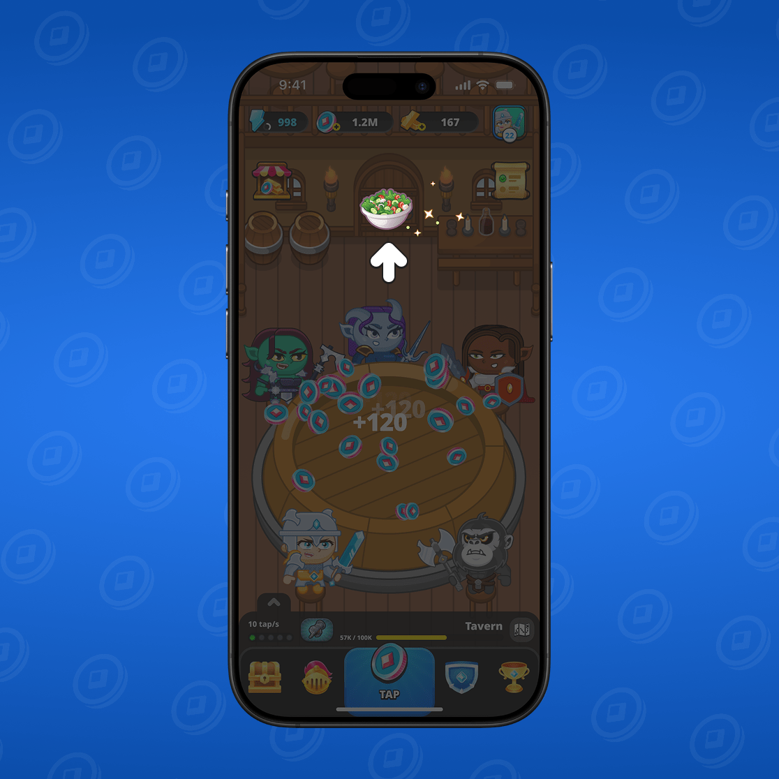 Catch the flying objects

