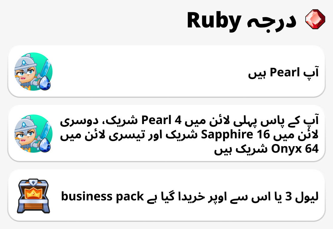 Ruby رینک کیسے حاصل کریں