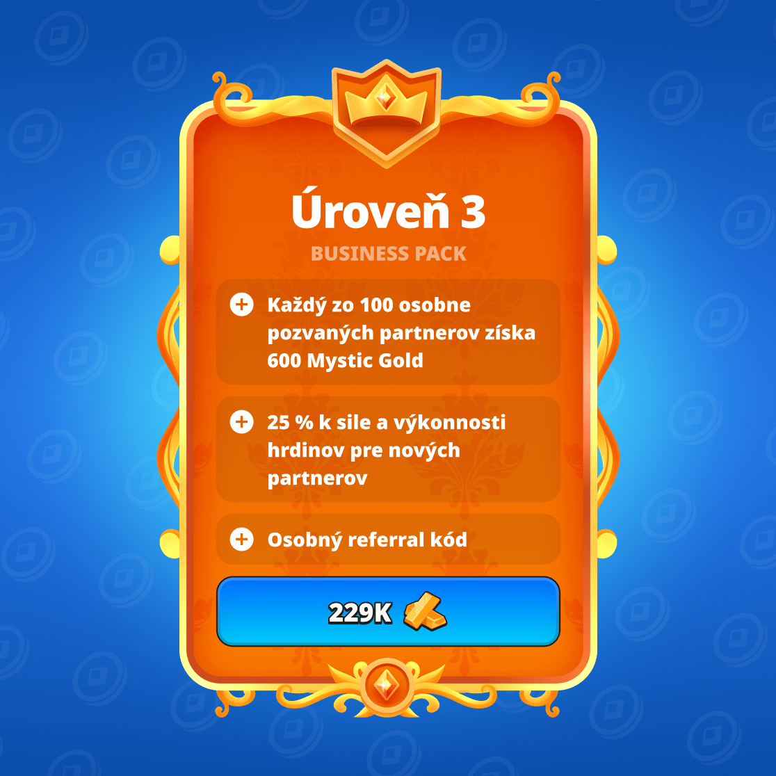 Podnikateľský balík LVL3