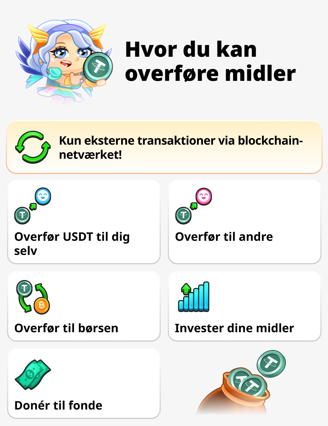 Hvor skal der overføres til