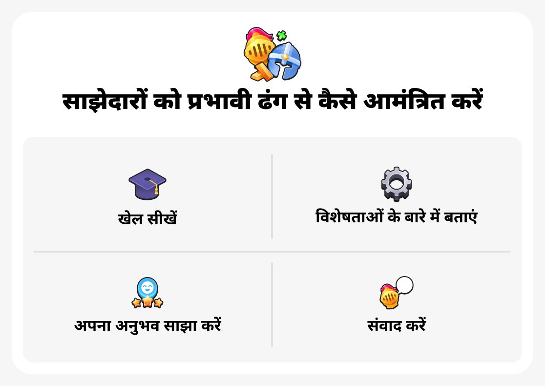 साझेदारों को प्रभावी ढंग से कैसे आमंत्रित करें