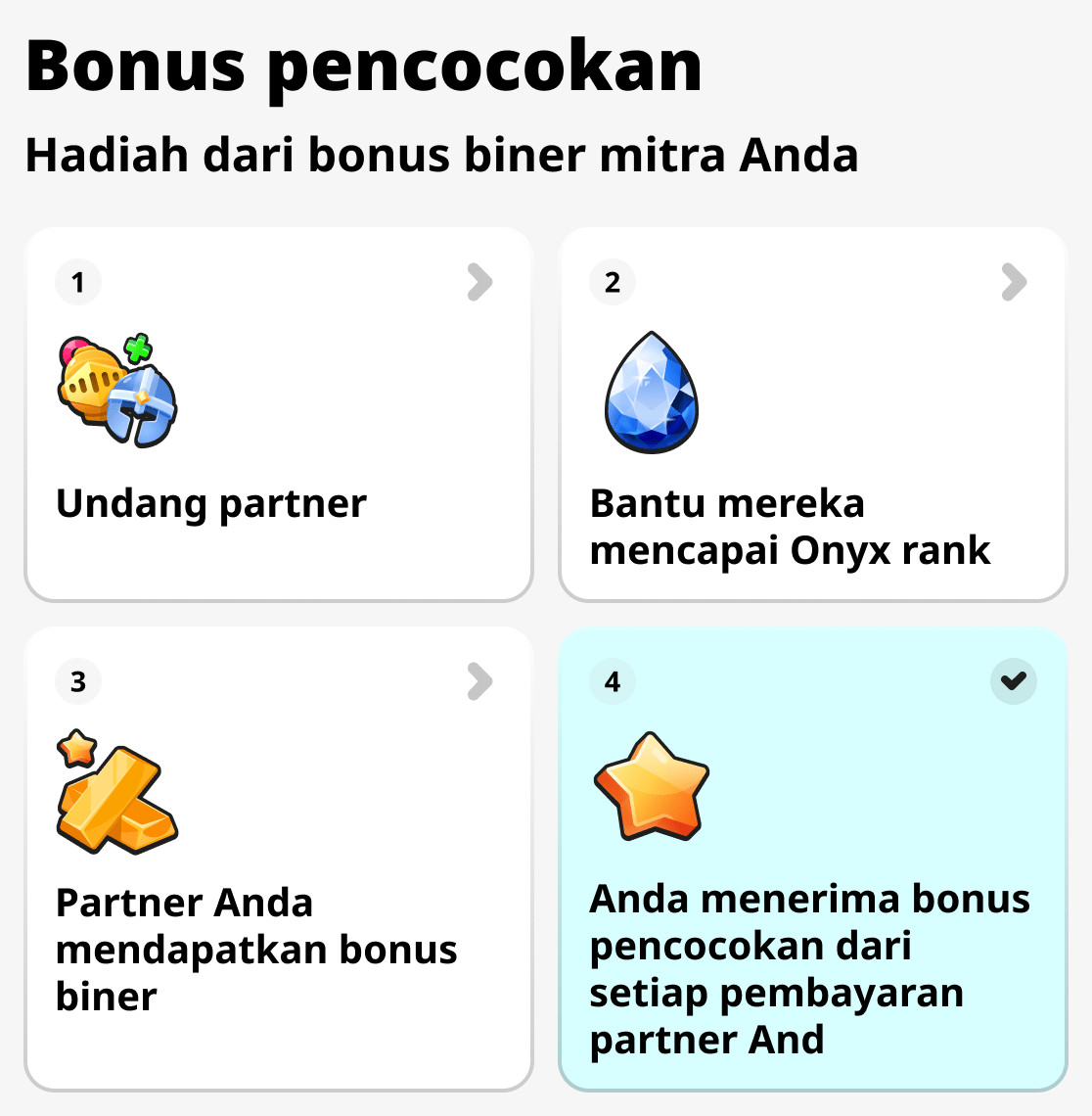 Bonus pencocokan