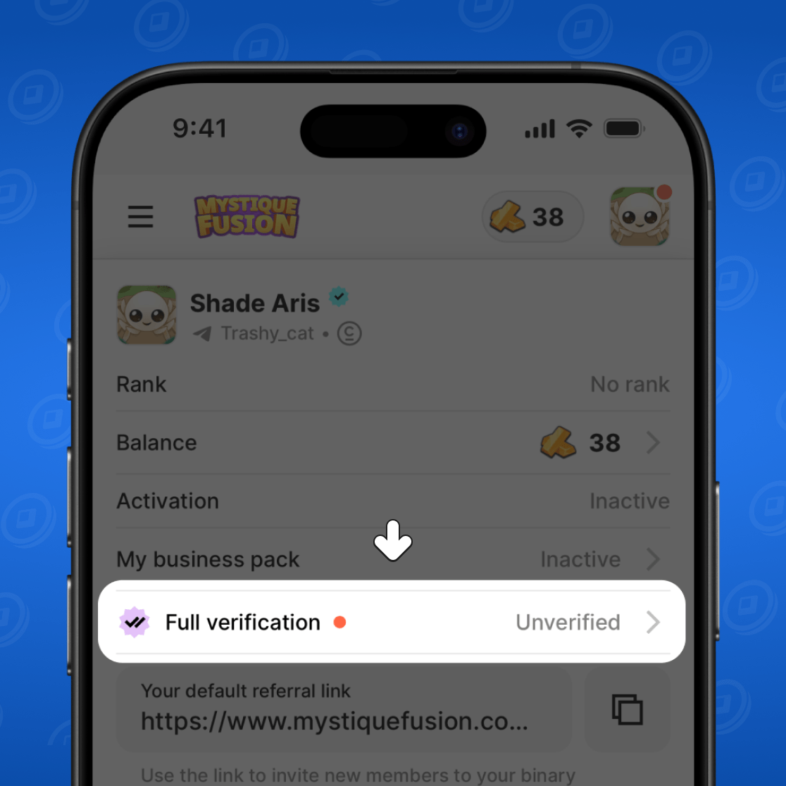 Select full verification

