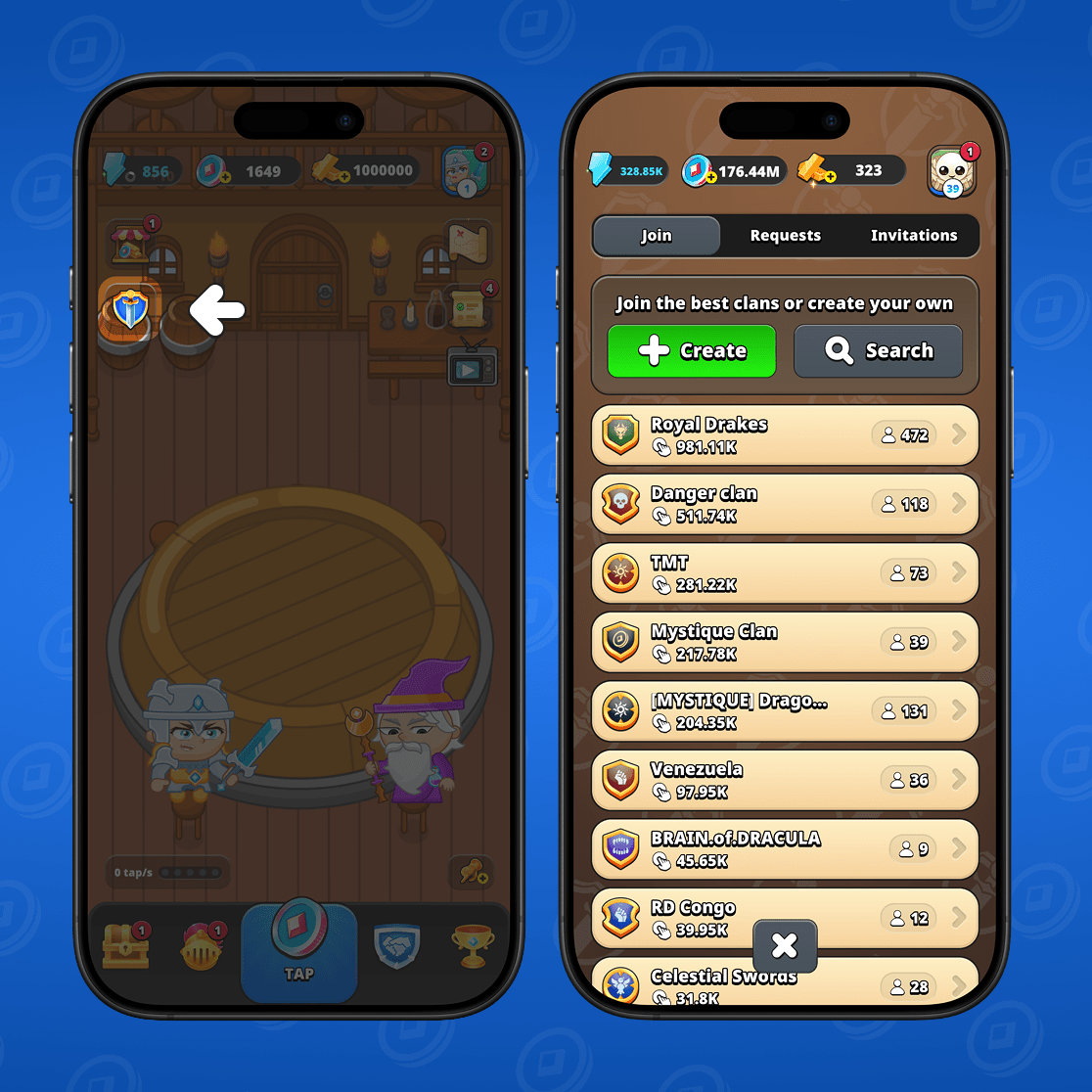 Sådan bliver du medlem af en klan

