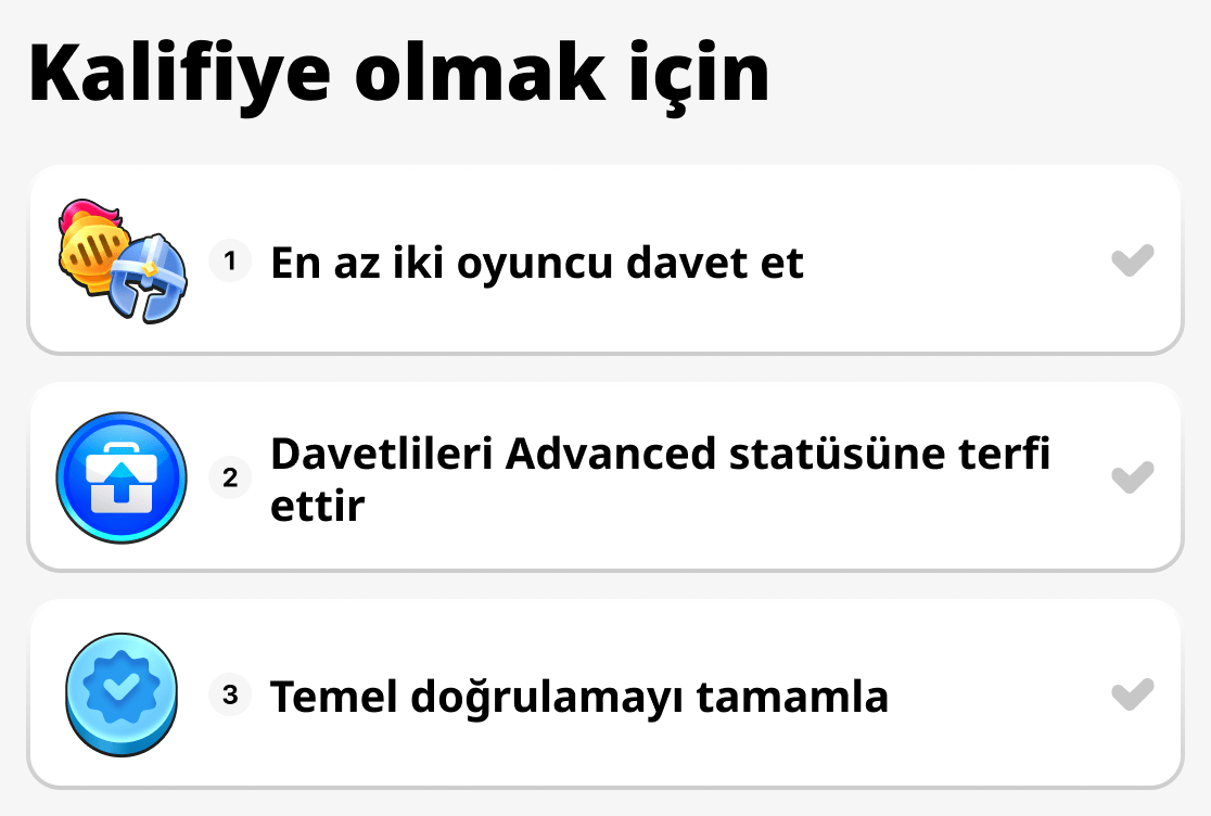 Yeterlilik için yapılması gerekenler