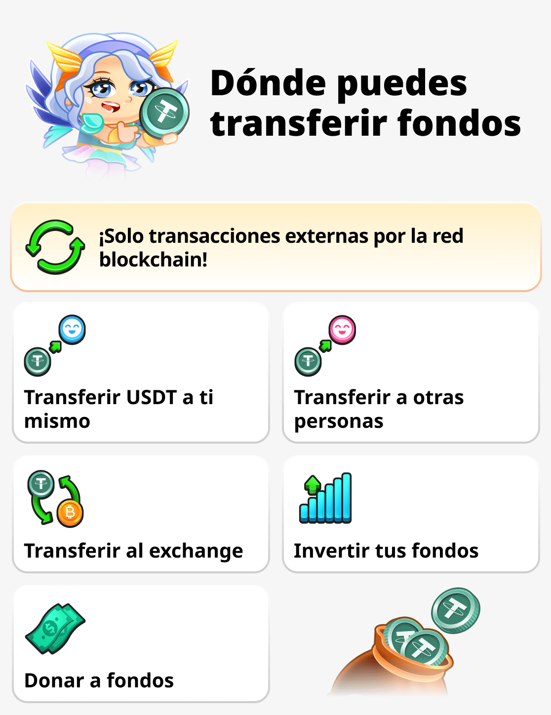 ¿A dónde transferir?
