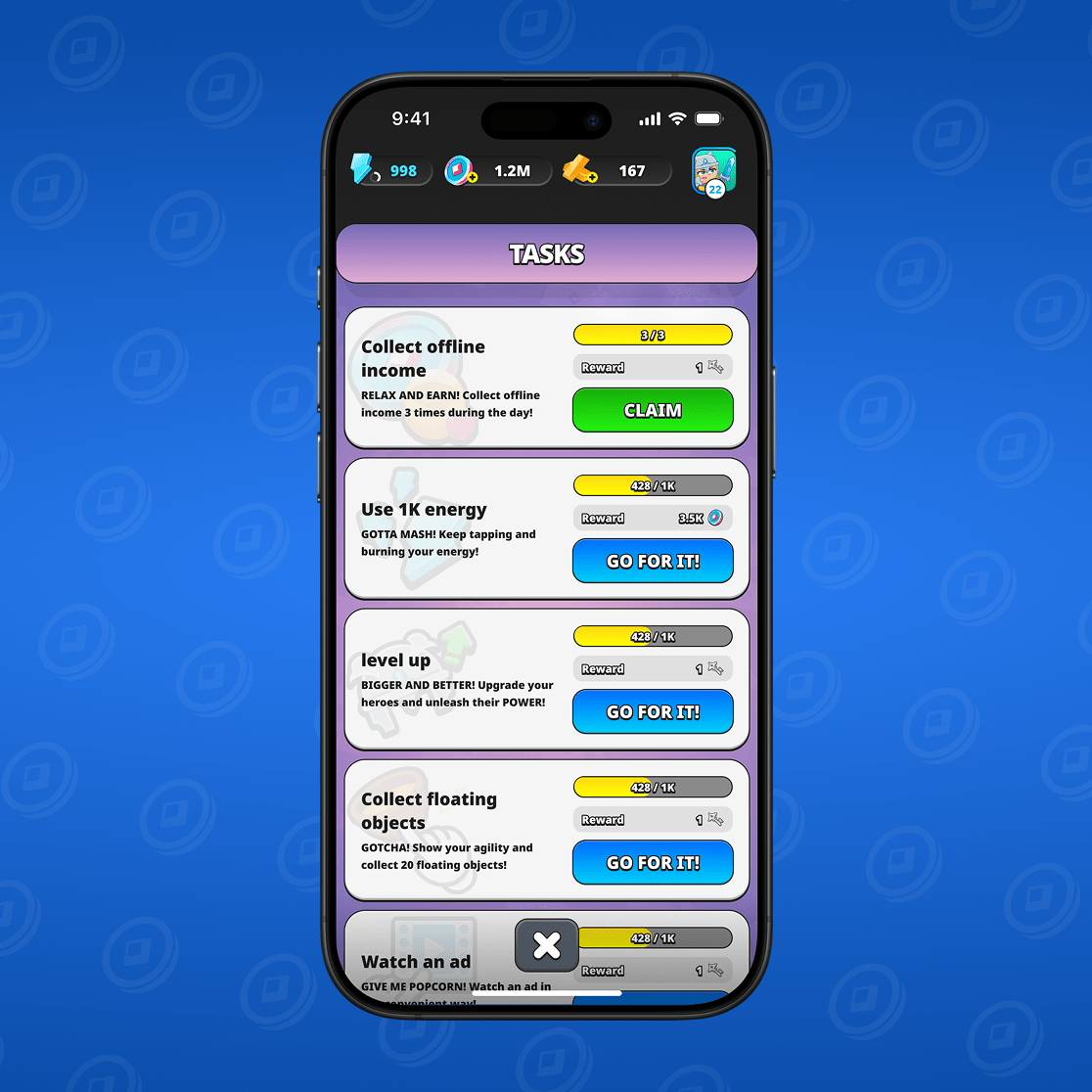 Сбор Daily Chest