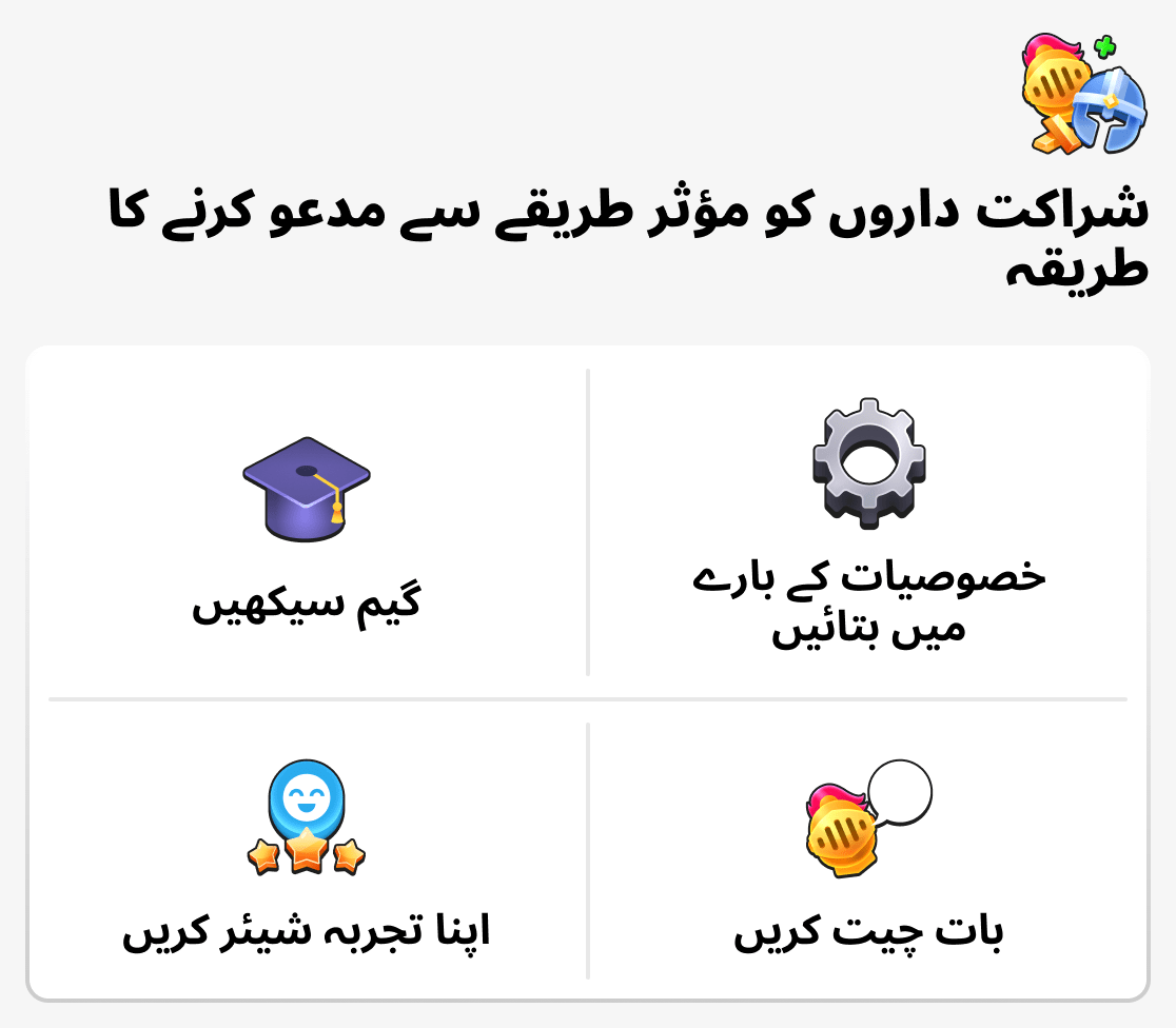 شراکت داروں کو مؤثر طریقے سے کیسے مدعو کریں